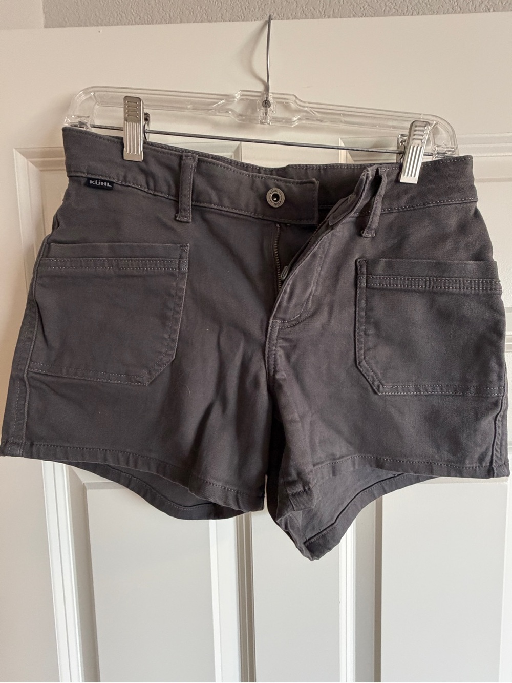 Kuhl Charcoal Utility Cargo Shorts